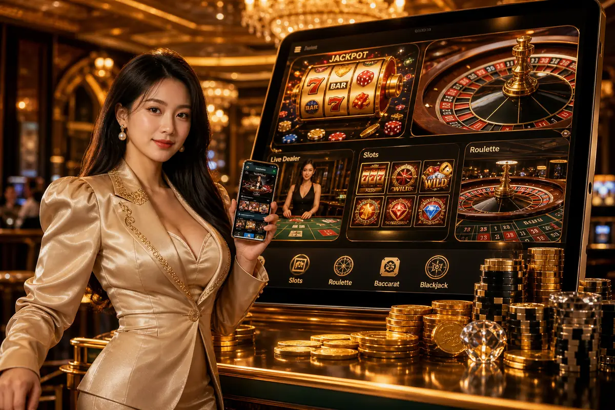 crwon99 Casino peniaga langsung profesional